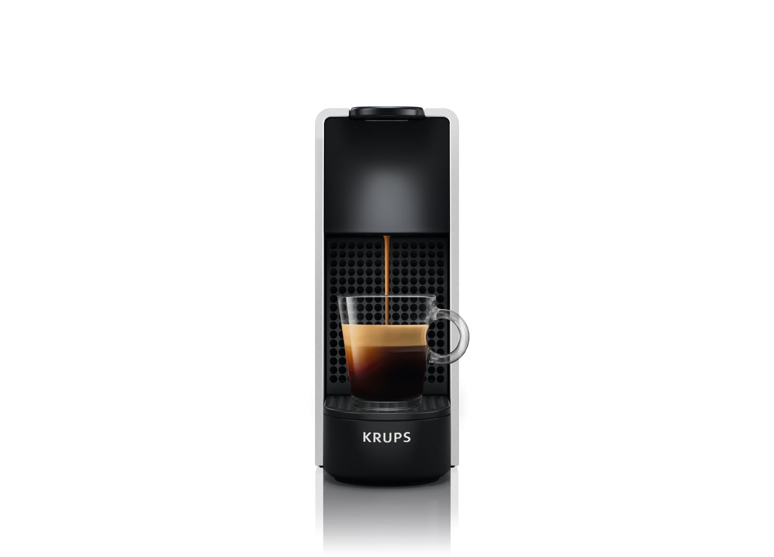 Aleron Essenza Mini – Cafetière à Capsules Ultra-Légère, Blanc Pur
