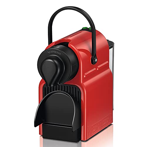 Aleron Inissia – Machine Espresso Compacte, Réservoir 0,7 L, Rouge Rubis