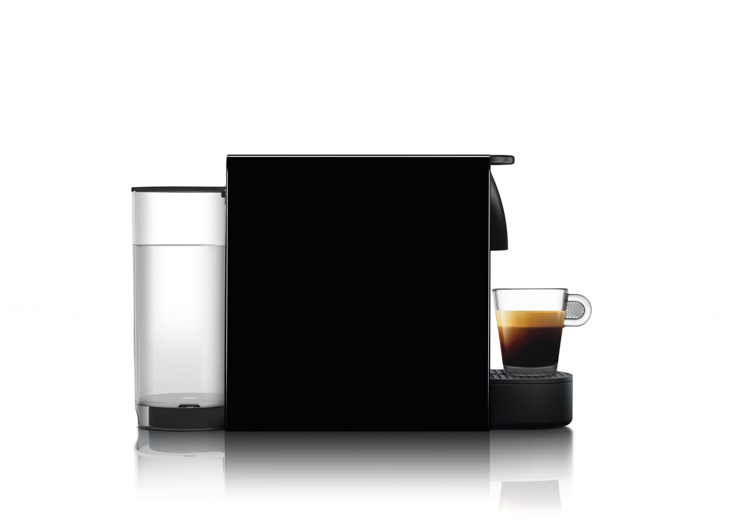 Aleron Essenza Mini – Cafetière à Capsules Slim, Noir Mat