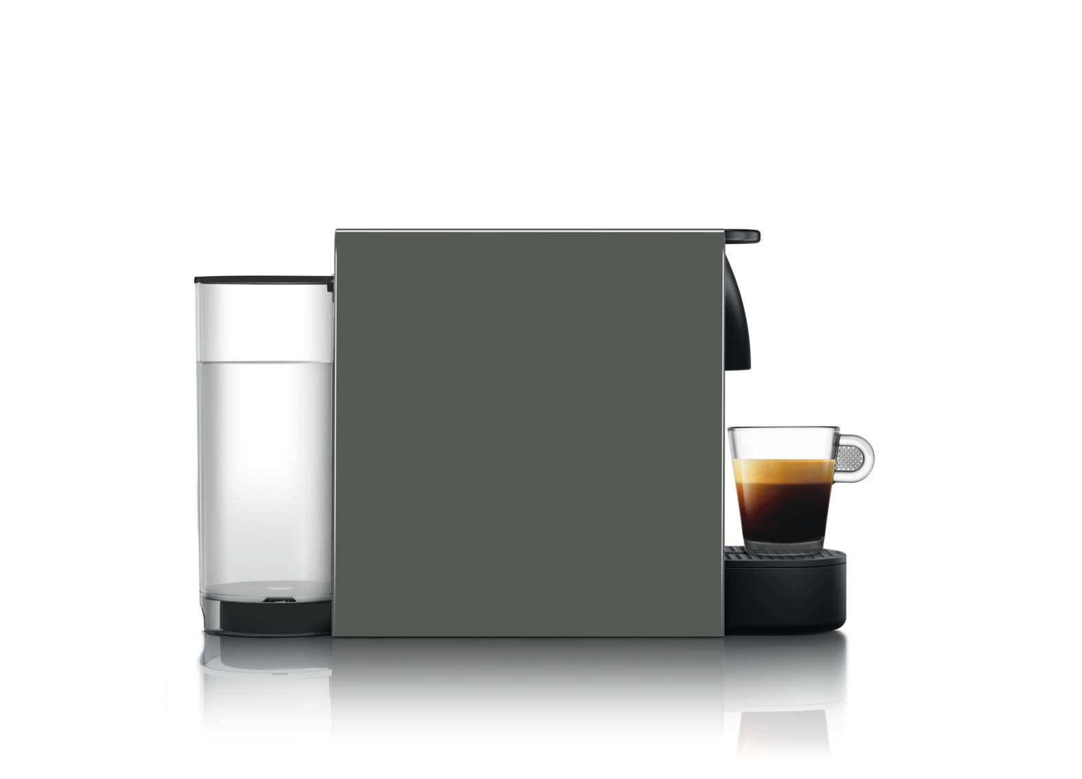 Aleron Essenza Mini – Machine à Expresso Compacte, Gris Intense