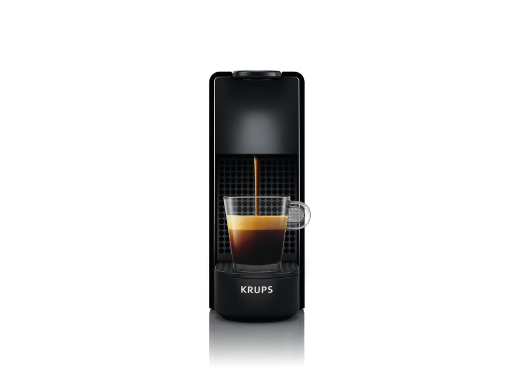 Aleron Essenza Mini – Cafetière à Capsules Slim, Noir Mat