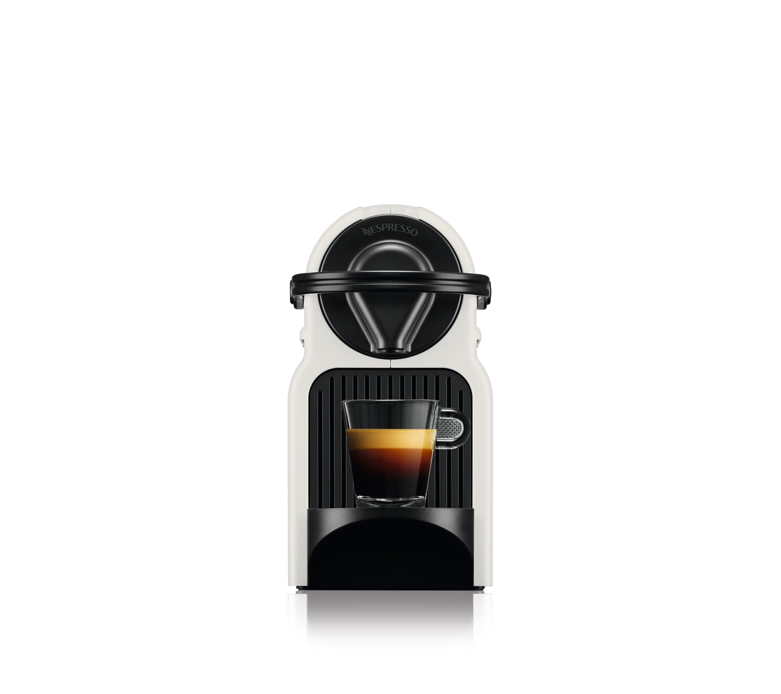Aleron Inissia – Machine Espresso 19 Bars, Réservoir Amovible, Blanc