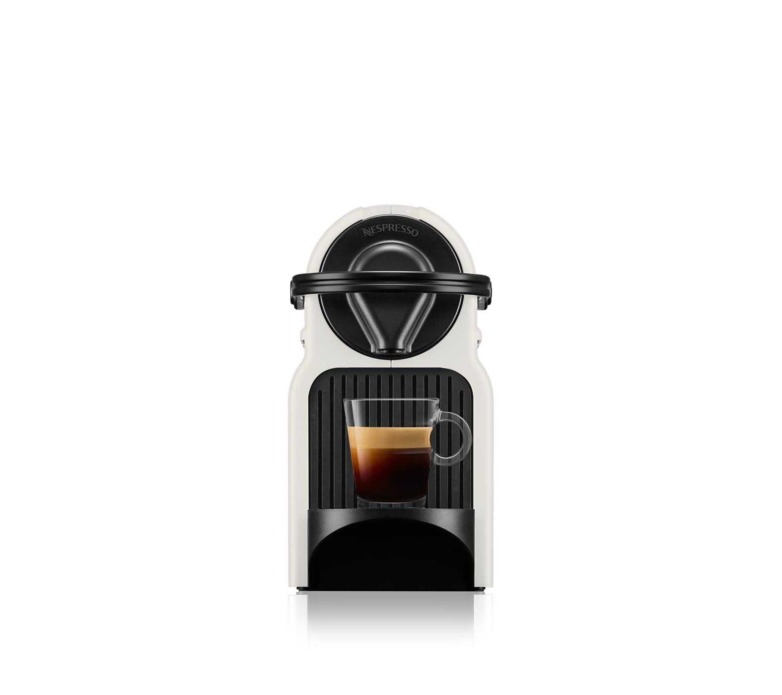 Aleron Inissia – Cafetière Espresso à Capsules, 19 Bars, Blanc
