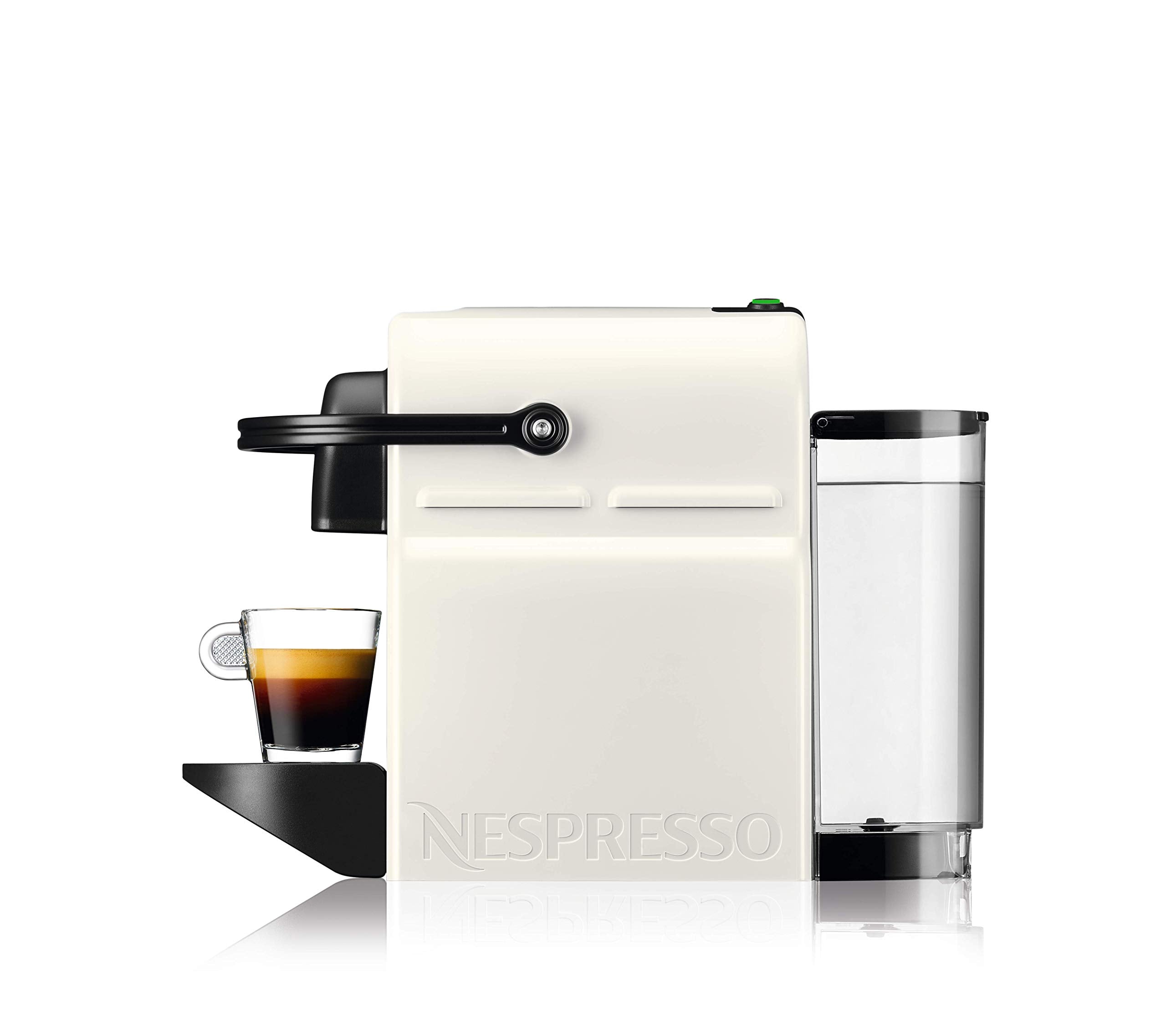 Aleron Inissia – Cafetière Espresso à Capsules, 19 Bars, Blanc