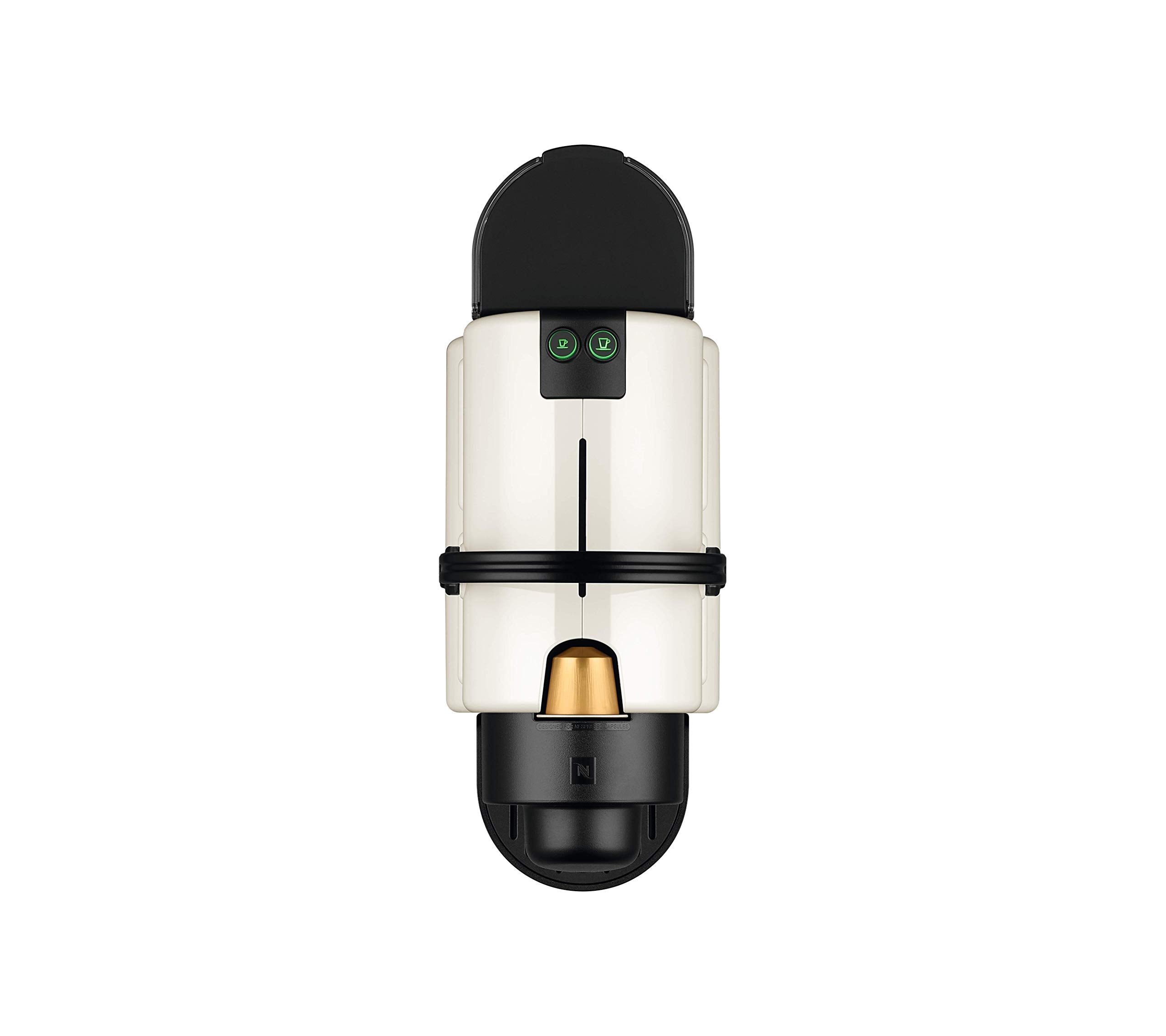 Aleron Inissia – Cafetière Espresso à Capsules, 19 Bars, Blanc